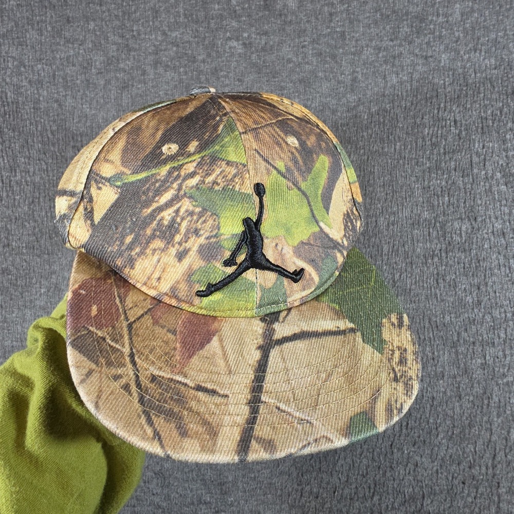Jordan Jumpman Camo Snapback Hat Small Hole Air Jordan Basketball Nike